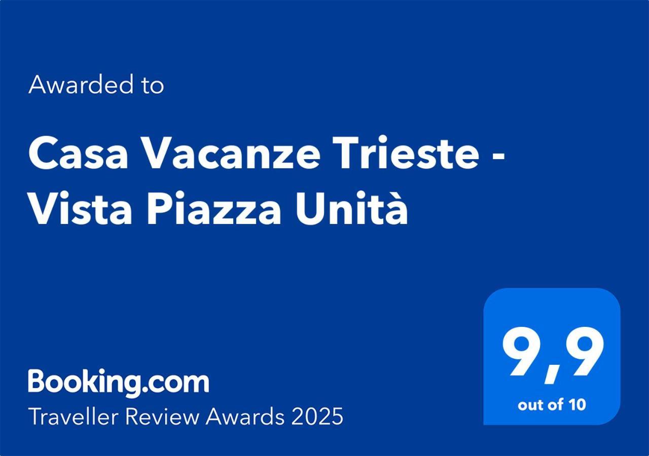 Casa Vacanze Trieste - Vista Piazza Unita ภายนอก รูปภาพ